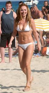 Geri Halliwell in a bikini