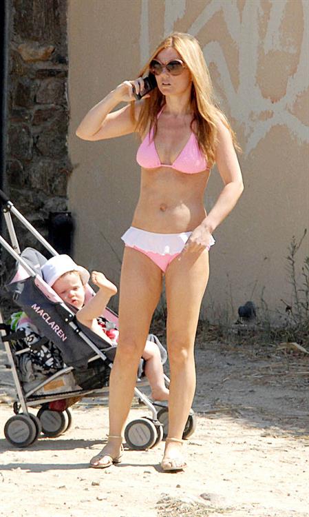 Geri Halliwell in a bikini