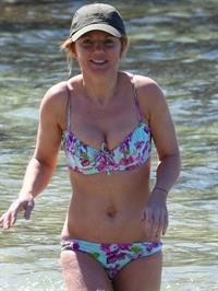 Geri Halliwell in a bikini