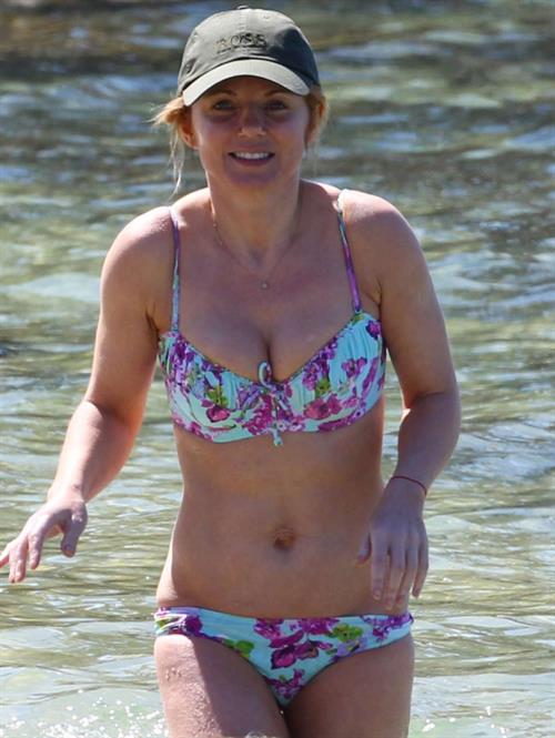 Geri Halliwell in a bikini