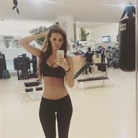 Ana Bekoa taking a selfie