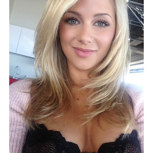 Audrey Allen taking a selfie