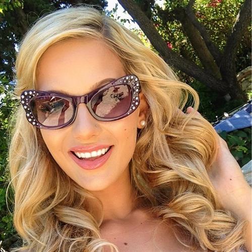 Audrey Allen taking a selfie