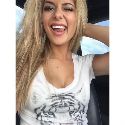 Audrey Allen taking a selfie