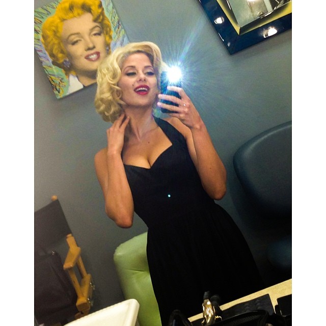 Audrey Allen taking a selfie