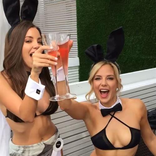 Audrey Allen in a bikini