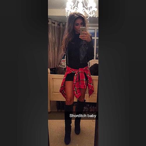 Megan McKenna taking a selfie