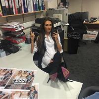 Megan McKenna taking a selfie