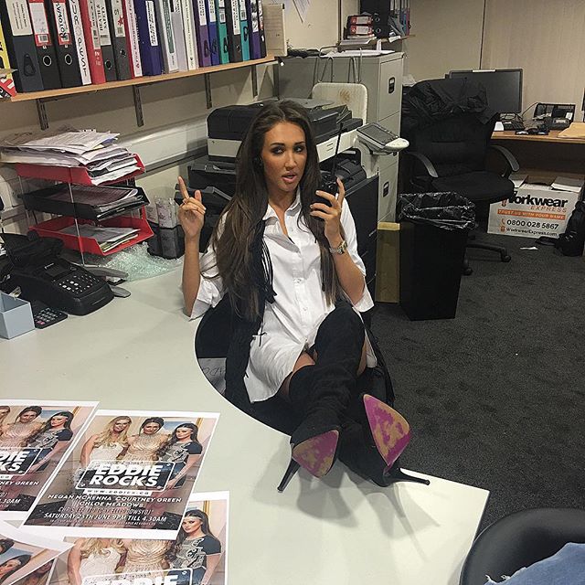 Megan McKenna taking a selfie