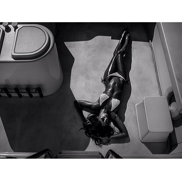 Brittny Ward in a bikini