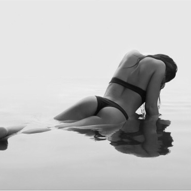 Brittny Ward in a bikini - ass