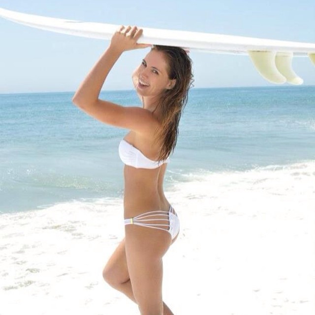 Brittny Ward in a bikini