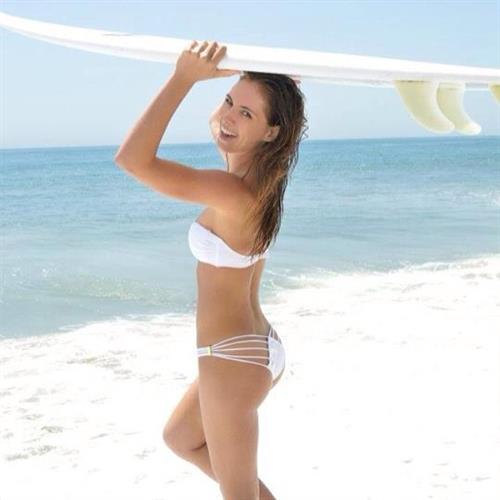 Brittny Ward in a bikini