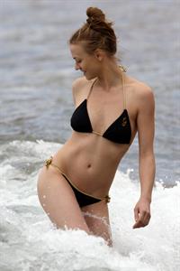 Yvonne Strahovski in a bikini