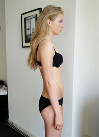 Romy van de Laar in a bikini