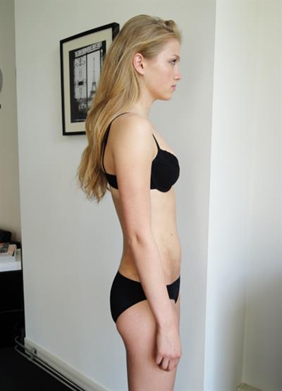 Romy van de Laar in a bikini