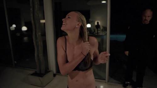 Yvonne Strahovski in a bikini