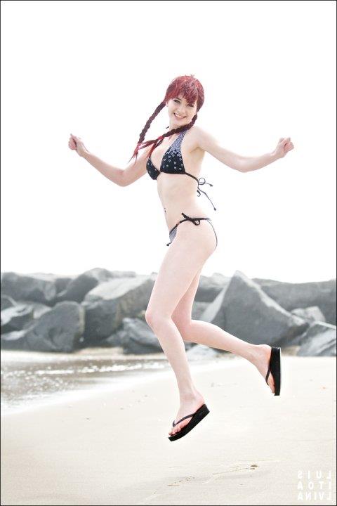 Susan Coffey in a bikini