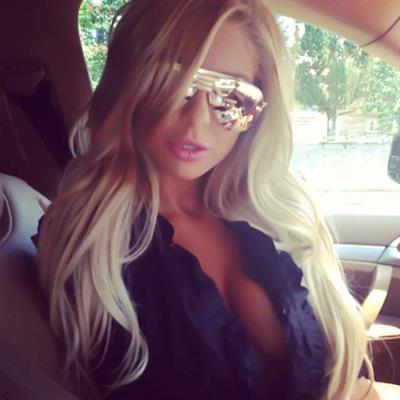 Andrea Ando taking a selfie