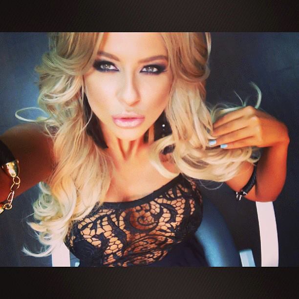 Andrea Ando taking a selfie