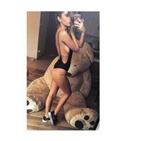 Paulina Mikolajczak in a bikini taking a selfie