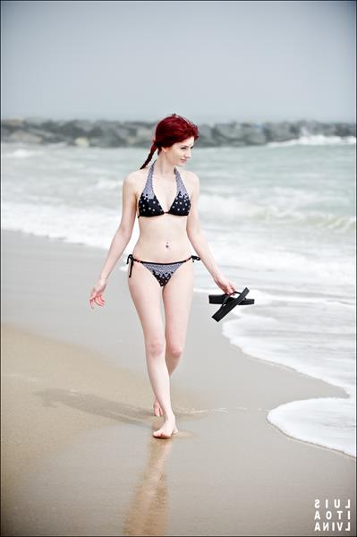 Susan Coffey in a bikini