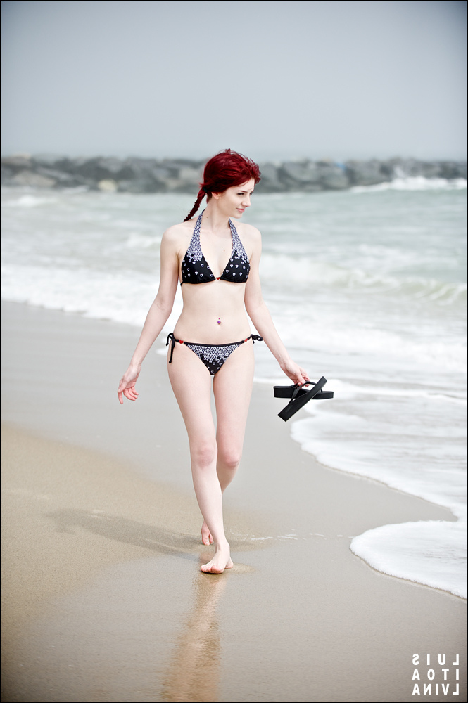 Susan Coffey in a bikini
