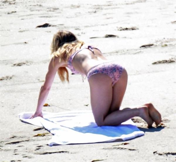 Gillian Zinser in a bikini