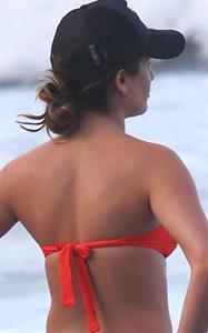 Lea Michele in a bikini