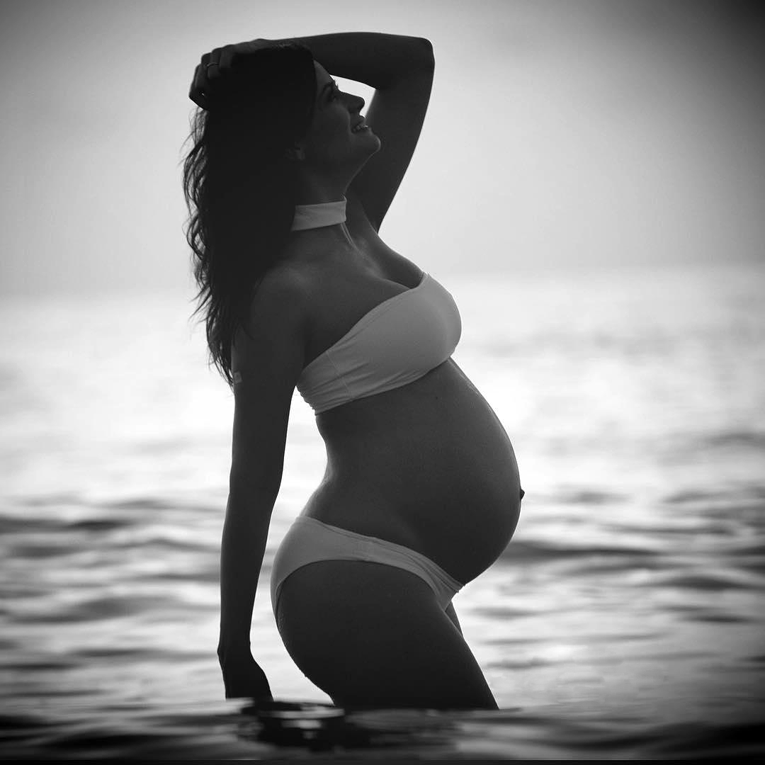 Carla Ossa in a bikini