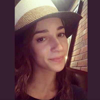 Aly Raisman taking a selfie