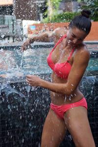 Michelle Jenneke in a bikini