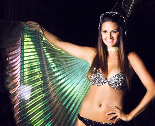 Leryn Franco in a bikini