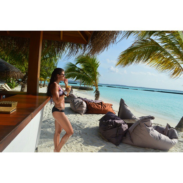 Ivana Španović in a bikini