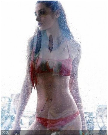 Nargis Fakhri in a bikini