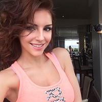 Galina Dubenenko taking a selfie