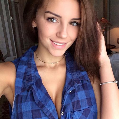 Galina Dubenenko taking a selfie