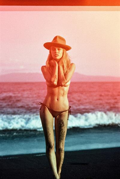 Joanna Halpin in a bikini