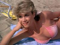 Markie Post in a bikini