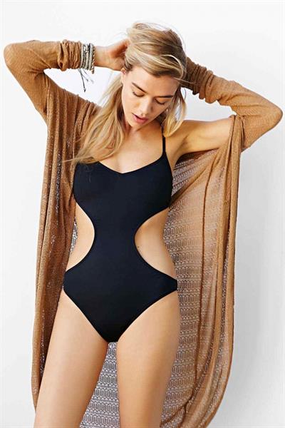 Joanna Halpin in a bikini