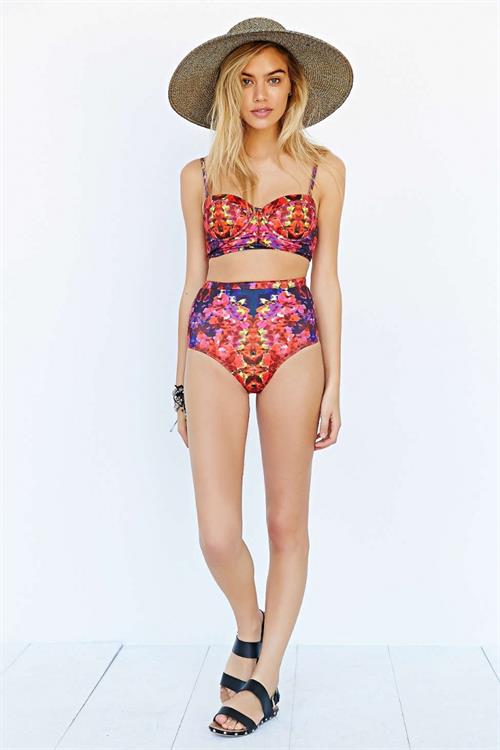 Joanna Halpin in a bikini