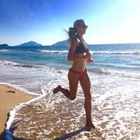 Emma Coburn in a bikini
