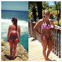 Kassidy Cook in a bikini - ass