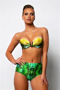 Elisandra Tomacheski in a bikini