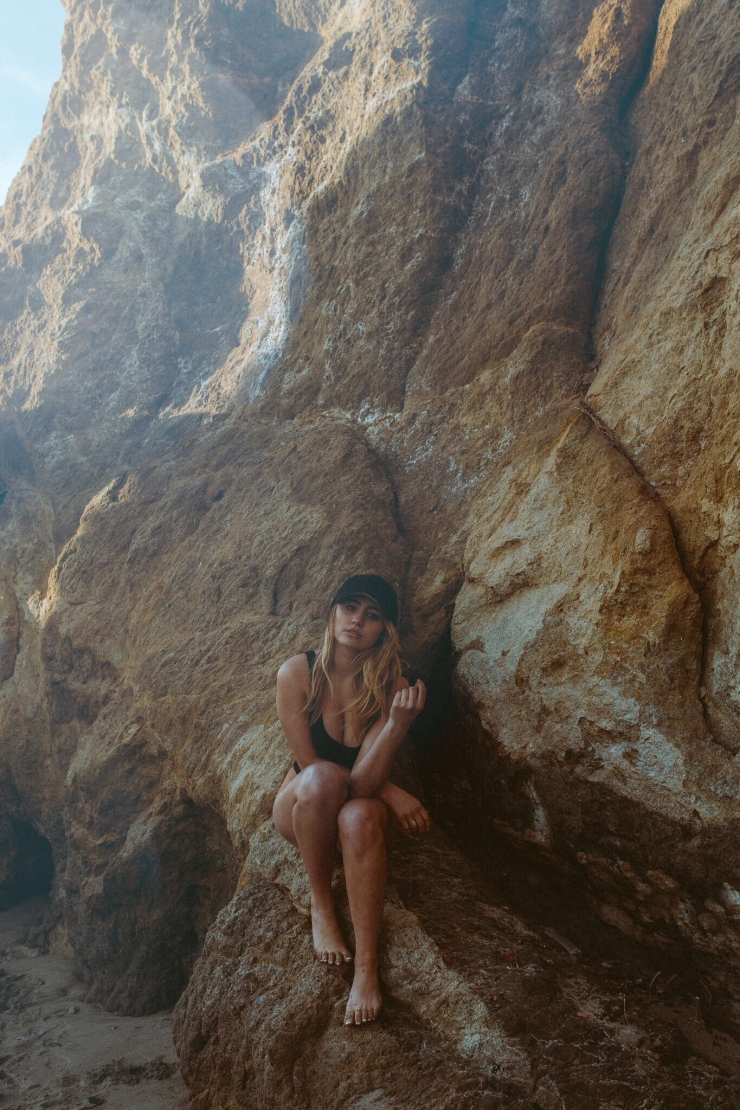 Lia Marie Johnson in a bikini