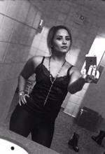 Demi Lovato taking a selfie