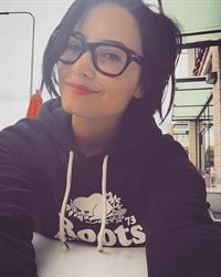 Demi Lovato taking a selfie