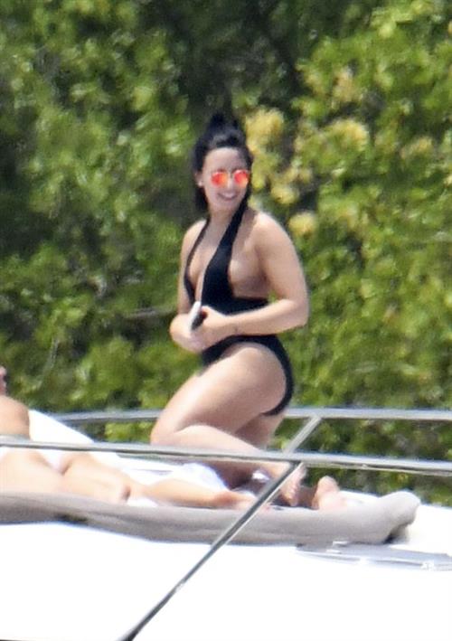 Demi Lovato in a bikini