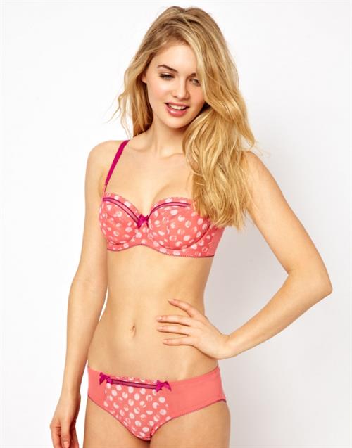 Megan Williams in lingerie