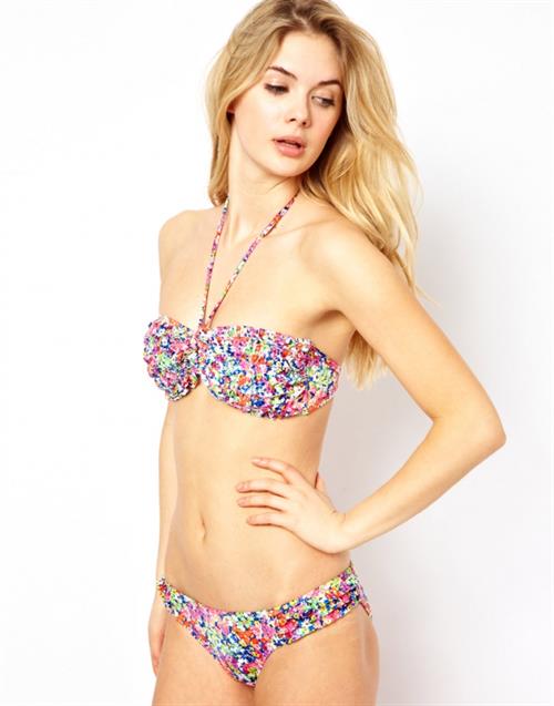 Megan Williams in a bikini